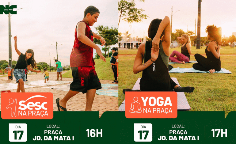  Vem pra praça! Um encontro com bem-estar, diversão e comunidade